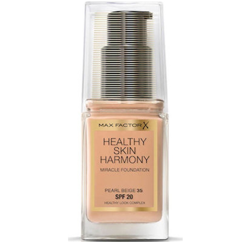 Max Factor Healthy Skin Harmony Foundation Pearl Beige 35
