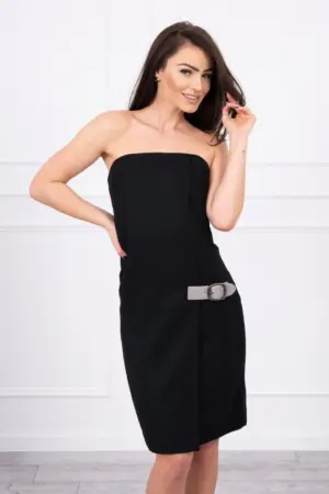 Strapless dress black