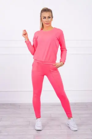 Sport set pink neon