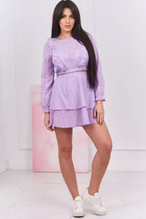Boho dress purple