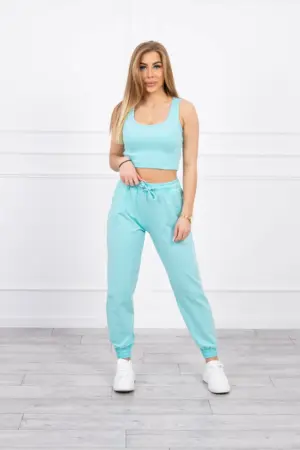 Set of top+pants mint