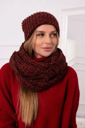 Women's set Bona K261 burgundy