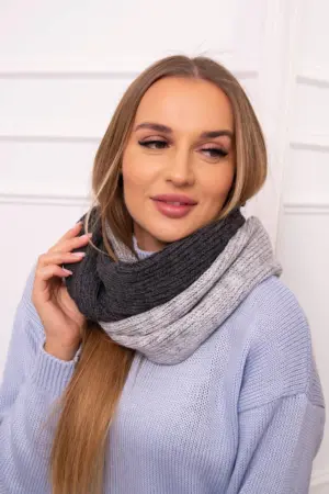 KN14 Women's two-color chimney graphite+grey