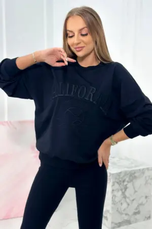 Cotton set California black