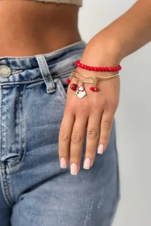 Christmas Bracelet SL11-2 Snowman
