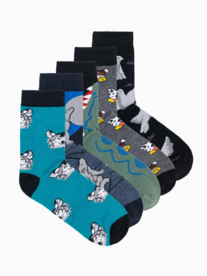 Men's socks U451 - mix 5-pack