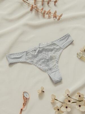 Women's thong panties ULR337 - grey