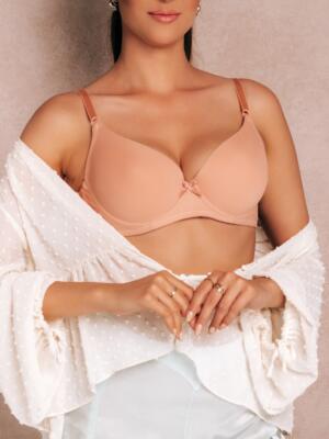 Push-up bra ULR316 - dark beige