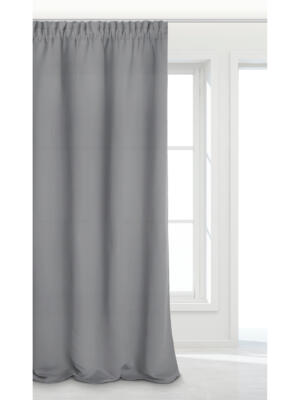 Blackout curtain Hold 140x270 A563 - silver