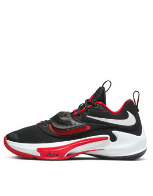 NIKE Zoom Freak 3 Shoes Black/White/Red