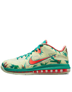 NIKE x LeBron James 9 Low Shoes Yellow/Green